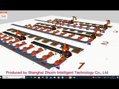 Robot gắn tường Đường thẳng Robot đường thẳng Đơn vị có tải trọng 300-1000KG