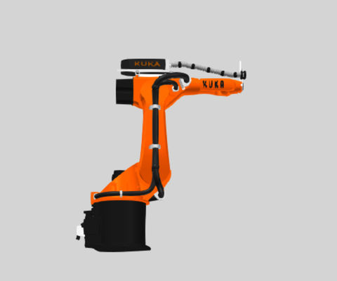 Thiết kế gói ống dẫn robot tùy chỉnh Industrial Robotic Arm KR60-3
