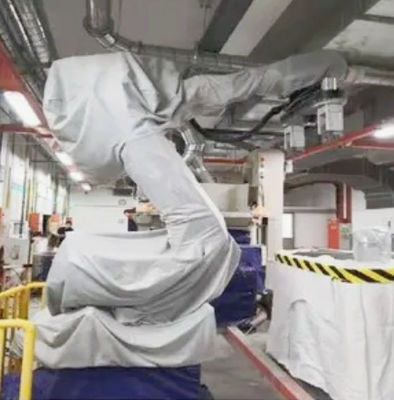 Ứng dụng phun nước và chống bụi Robot trang phục bảo vệ tùy chỉnh