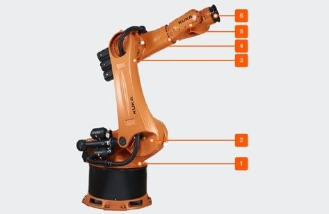 Kr500 Kuka Robot 6 trục Robot hạng nặng cho tự động hóa tiên tiến